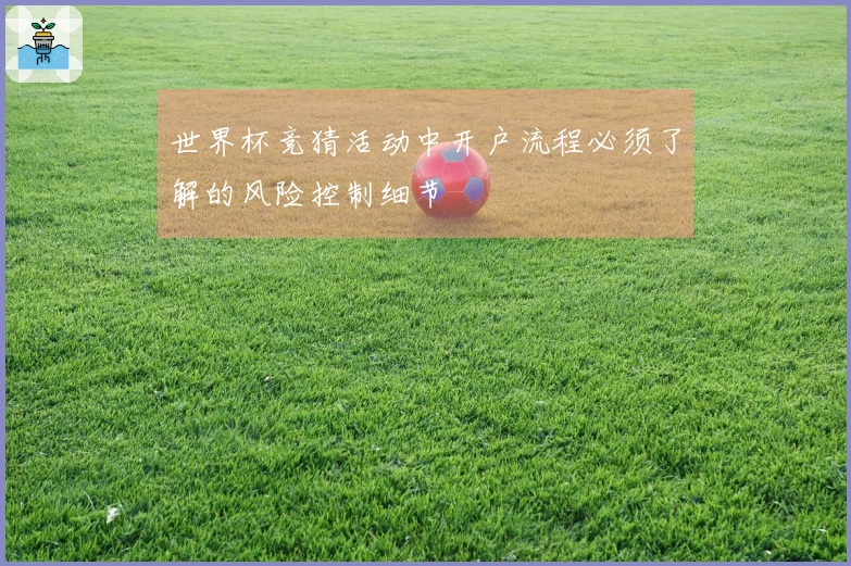 世界杯竞猜活动中开户流程必须了解的风险控制细节