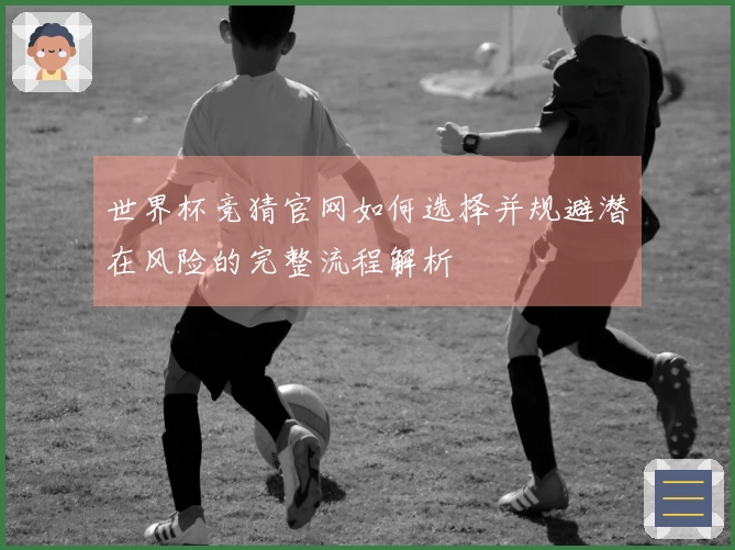 世界杯竞猜官网如何选择并规避潜在风险的完整流程解析