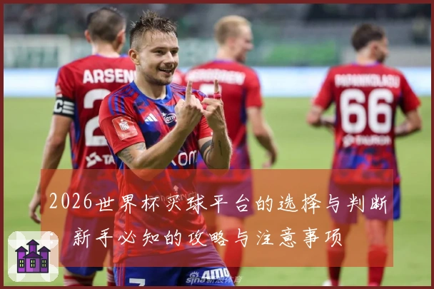 2026世界杯买球平台的选择与判断：新手必知的攻略与注意事项