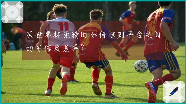 买世界杯竞猜时如何识别平台之间的可信度差异？