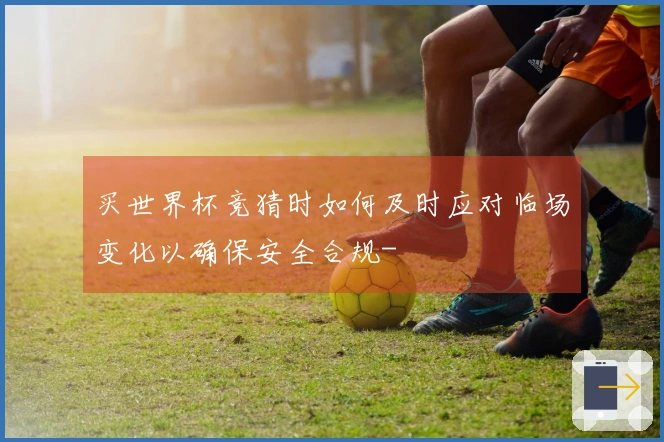 买世界杯竞猜时如何及时应对临场变化以确保安全合规-